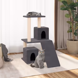 Tenete occupati a lungo i vostri adorati gatti grazie a questo a questo albero per gatti tutto in uno! Torre tutto in uno: Il ...