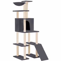 Tenete occupati a lungo i vostri adorati gatti grazie a questo a questo albero per gatti tutto in uno! Torre tutto in uno: Il ...