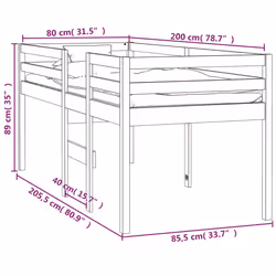 VidaXL 821609 letto - Vista aggiuntiva 8