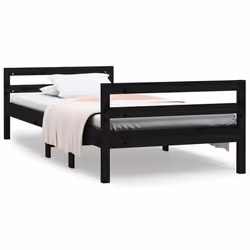 VidaXL 821628, Nero, 955 mm, 2,06 m, 525 mm, 900 x 2000 mm, 1 pz