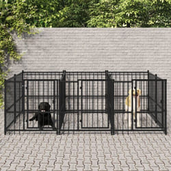 Vidaxl - Gabbia per Cani da Esterno in Acciaio 5,63 m²
