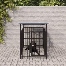 Date sicurezza, protezione e comfort al vostro cucciolo con questa gabbia per cani! Cuccia per cani all-in-one: La cuccia ver ...