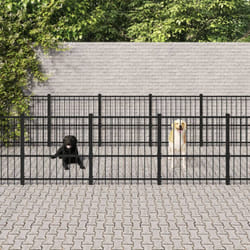 Vidaxl - Gabbia per Cani da Esterno in Acciaio 25,4 m²