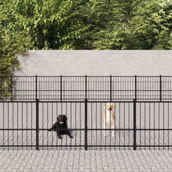 Date sicurezza, protezione e comfort al vostro cucciolo con questa gabbia per cani! Cuccia per cani all-in-one: La cuccia ver ...