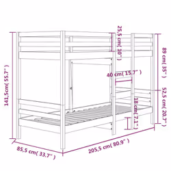 VidaXL 3139835 letto - Vista aggiuntiva 8