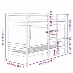 VidaXL 3139845 letto - Vista aggiuntiva 8