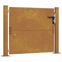 Cancello da Giardino 105x105 cm in Acciaio Cortencod mxl 129182 - Vista aggiuntiva 2