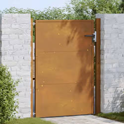 Cancello da Giardino 105x130 cm in Acciaio Cortencod mxl 104630 - Vista aggiuntiva 3
