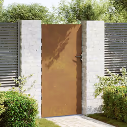 Cancello da Giardino 85x175 cm in Acciaio Cortencod mxl 127036 - Vista aggiuntiva 3