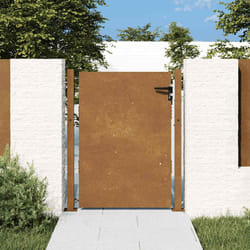 Cancello da Giardino 105x130 cm in Acciaio Cortencod mxl 80441