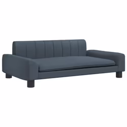 Lettino per Cani Grigio Scuro 90x53x30 cm in Tessutocod mxl 92158 - Vista aggiuntiva 2