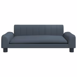 Lettino per Cani Grigio Scuro 90x53x30 cm in Tessutocod mxl 92158 - Vista aggiuntiva 3