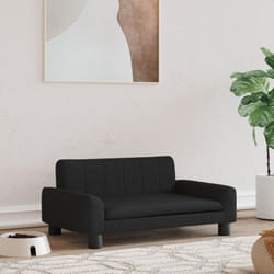 Lettino per Cani, Brandina per Cani Nero 70x45x30 cm in Tessuto Vidaxl