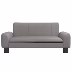 Lettino per Cani Grigio 70x45x30 cm in Similpellecod mxl 119168 - Vista aggiuntiva 3