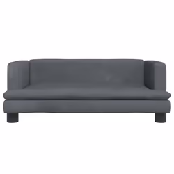 Lettino per Cani Grigio Scuro 80x45x30 cm in Vellutocod mxl 95461 - Vista aggiuntiva 3