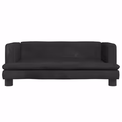 Lettino per Cani Nero 80x45x30 cm in Vellutocod mxl 119169 - Vista aggiuntiva 3