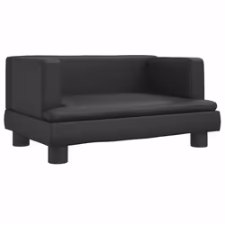 Lettino per Cani Nero 60x40x30 cm in Similpellecod mxl 95230 - Vista aggiuntiva 2