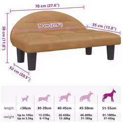 VidaXL 171943 letto per cani e gatti - Vista aggiuntiva 7