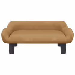 Lettino per Cani Marrone 70x40x24 cm in Vellutocod mxl 119175 - Vista aggiuntiva 3
