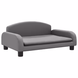 Lettino per Cani Grigio 70x45x30 cm in Similpellecod mxl 119178 - Vista aggiuntiva 2