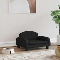 Lettino per Cani Nero 50x40x30 cm in Tessutocod mxl 119183