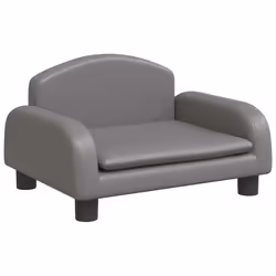 Lettino per Cani Grigio 50x40x30 cm in Similpellecod mxl 109599 - Vista aggiuntiva 2
