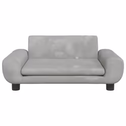 Lettino per Cani Grigio Chiaro 70x45x33 cm in Vellutocod mxl 119180 - Vista aggiuntiva 3