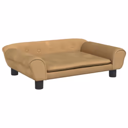 Lettino per Cani Marrone 70x48x22 cm in Vellutocod mxl 95248 - Vista aggiuntiva 2