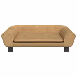 Lettino per Cani Marrone 70x48x22 cm in Vellutocod mxl 95248 - Vista aggiuntiva 3