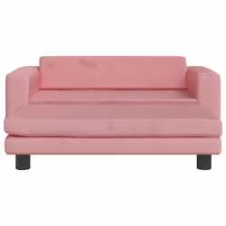 Lettino per Cani con Estensione Rosa 100x50x30 cm in Vellutocod mxl 95254 - Vista aggiuntiva 3