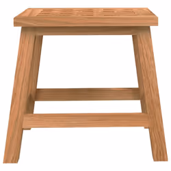 vidaXL Sgabello 29x22,5x22,5 cm in Legno Massello di Noce - Vista aggiuntiva 3