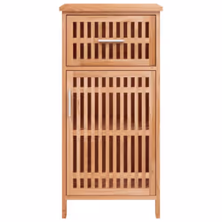 Armadietto da Bagno 42x29x82 cm in Legno Massello di Nocecod mxl 126177