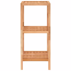 Scaffale da Bagno 35,5x35,5x79 cm in Legno Massello di Nocecod mxl 128660 - Vista aggiuntiva 3
