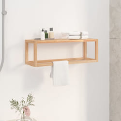 Portasciugamani 60x20x20 cm in Legno Massello di Noce Vidaxl 87102