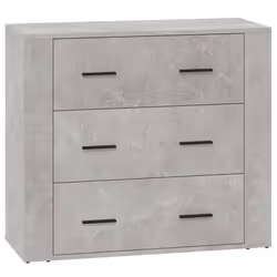 vidaXL Credenza Grigio Cemento 80x33x70 cm in Legno Multistrato - Vista aggiuntiva 2