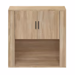 vidaXL Armadietto a Muro Rovere Sonoma 80x33x80 cm Legno Multistrato - Vista aggiuntiva 3