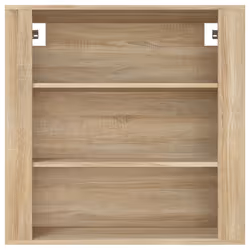 vidaXL Armadietto a Muro Rovere Sonoma 80x33x80 cm Legno Multistrato - Vista aggiuntiva 3