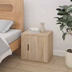 vidaXL Comodini 2 pz Rovere Sonoma 50x39x47 cm - Vista aggiuntiva 3