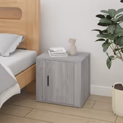 vidaXL Comodino 2 pz Grigio Sonoma 50x39x47 cm - Vista aggiuntiva 3