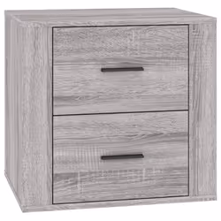 vidaXL Comodino Grigio Sonoma 50x39x47 cm - Vista aggiuntiva 2