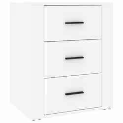vidaXL Comodino Bianco 50x36x60 cm in Legno Ingegnerizzato - Vista aggiuntiva 2