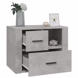 VidaXL 816740 comodino Colore cemento - Vista aggiuntiva 5