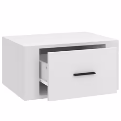 VidaXL 816841 comodino Bianco - Vista aggiuntiva 8