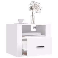 VidaXL 816880 comodino Bianco - Vista aggiuntiva 4