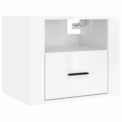 VidaXL 816885 comodino Bianco - Vista aggiuntiva 5