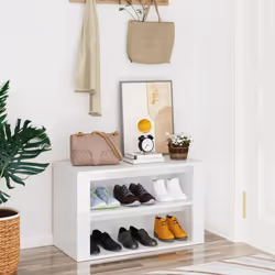 Tenete le vostre scarpe al riparo dalla polvere e dal disordine per creare un ambiente ordinato con questa elegante scarpiera ...