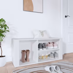 Tenete le vostre scarpe al riparo dalla polvere e dal disordine per creare un ambiente ordinato con questa elegante scarpiera ...