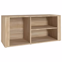 vidaXL Scarpiera Rovere Sonoma 100x35x45 cm in Legno Multistrato - Vista aggiuntiva 2
