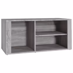 vidaXL Scarpiera Grigio Sonoma 100x35x45 cm in Legno Multistrato - Vista aggiuntiva 2