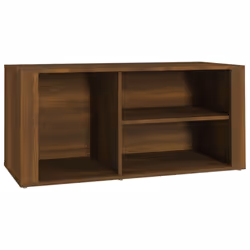 vidaXL Scarpiera Rovere Marrone 100x35x45 cm in Legno Multistrato - Vista aggiuntiva 2